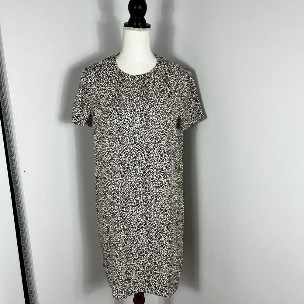 Jenni Kayne leopard T-shirt dress